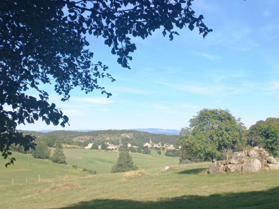 Paysages de Lozère aux portes de l'Aubrac.