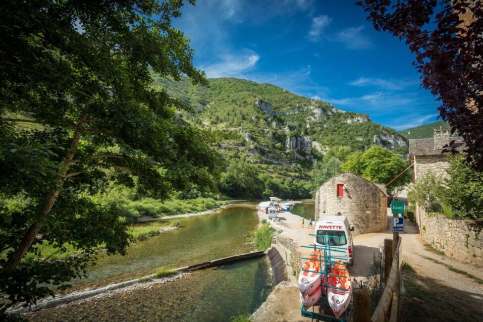 Image 0 : CANOË BLANC - MOULIN DE LA MALÈNE