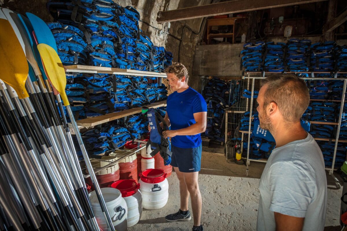 Image 1 : CANOË BLANC - MOULIN DE LA MALÈNE