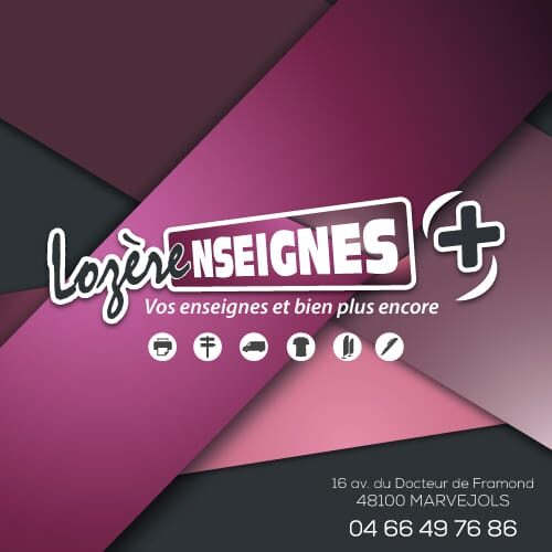 Image 1 : LOZÈRE ENSEIGNES PLUS