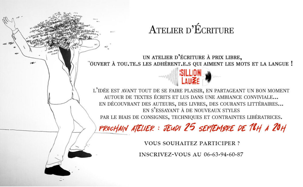 Image 0 : ATELIER “ENVIE D’ÉCRIRE”