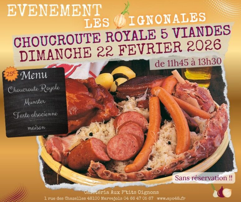 Image 0 : CHOUCROUTE ROYALE 5 VIANDES