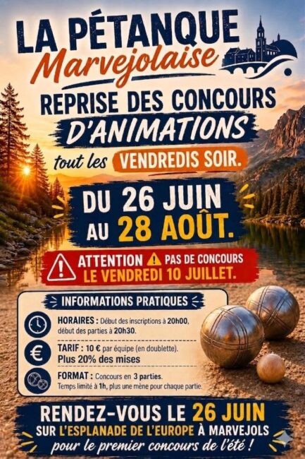 Image 0 : CONCOURS D'ANIMATIONS