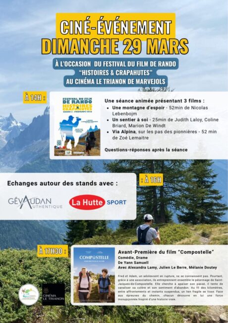 Image 0 : FESTIVAL DU FILM DE RANDO "HISTOIRES & CRAPAHUTES"