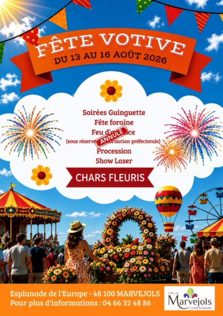 Image 0 : FÊTE VOTIVE DE MARVEJOLS