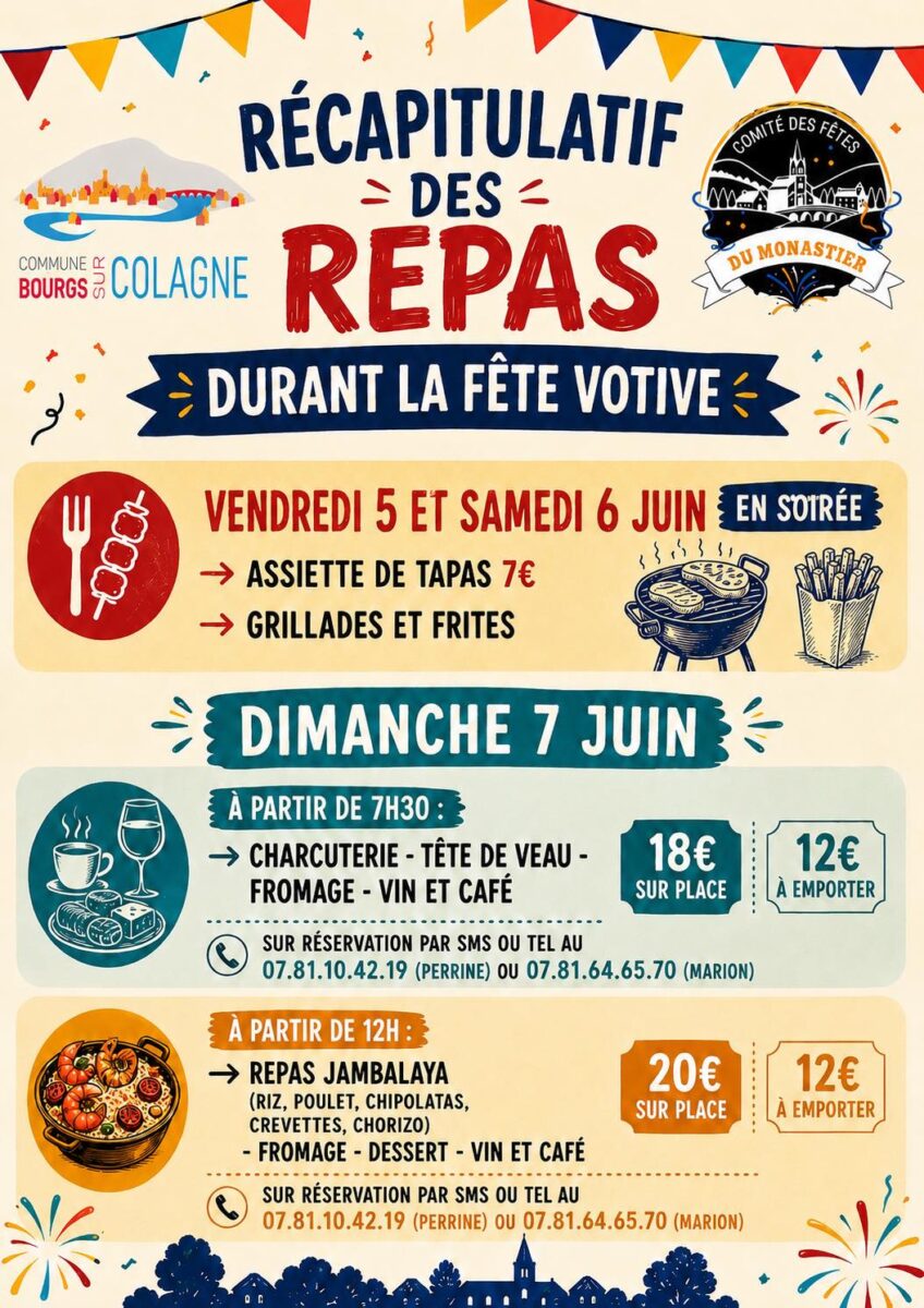 Image 1 : FÊTE VOTIVE DU MONASTIER