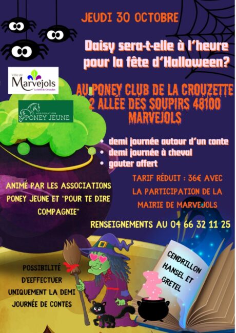 Image 0 : HALLOWEEN AU PONEY CLUB DE LA CROUZETTE