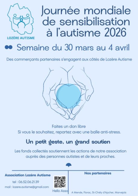 Image 0 : JOURNÉE MONDIALE DE SENSIBILITSATION À L'AUTISME