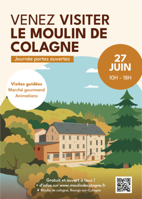 Image 0 : JOURNÉE PORTES OUVERTES - LE MOULIN DE LA COLAGNE