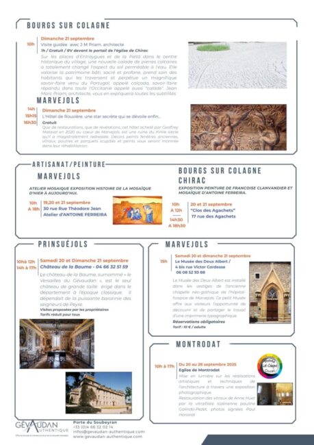 Image 1 : JOURNÉES EUROPEENNES DU PATRIMOINE
