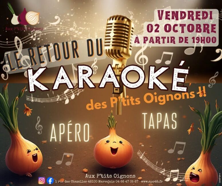 Image 0 : KARAOKÉ DES P'TITS OIGNONS