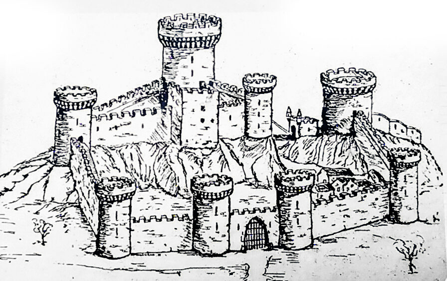 Image 0 : LES BARONNIES DU GÉVAUDAN : LE CHÂTEAU DE PEYRE AVANT SA DÉMOLITION