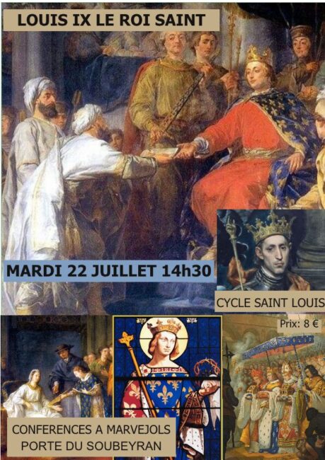 Image 0 : LES CONFÉRENCES DE LA PORTE : CYCLE SAINT LOUIS, LOUIS IX ROI TRÈS SAINT