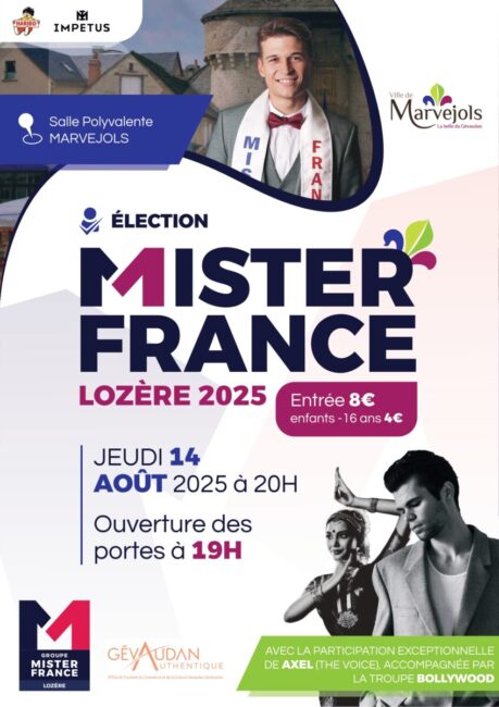 Image 0 : MISTER FRANCE LOZÈRE