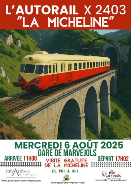 Image 0 : PASSAGE DE L'AUTORAIL X2403 "LA MICHELINE"