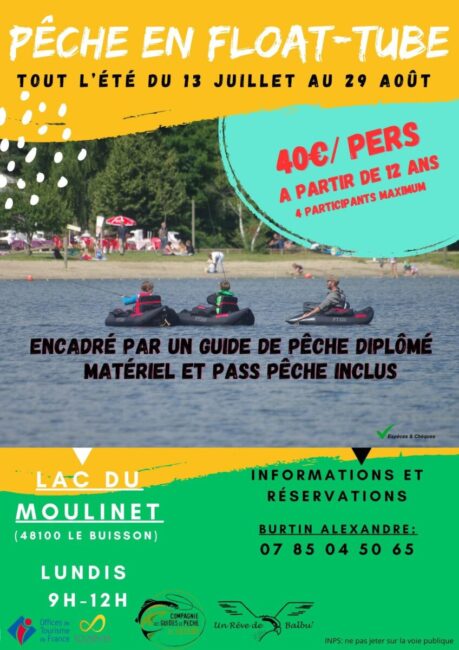 Image 0 : PÊCHE EN FLOAT TUBE