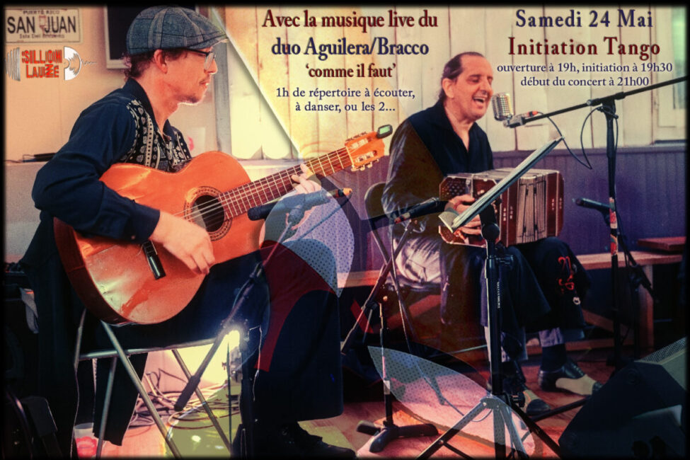 Image 0 : SILLON DANSÉ : TANGO AVEC LE DUO AGUILERA/BRACCO