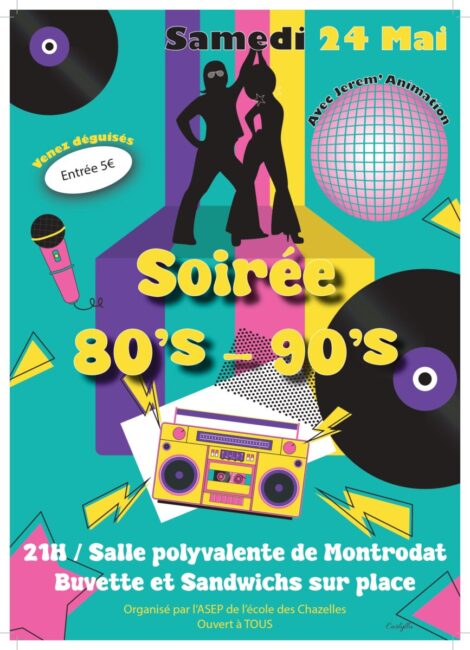 Image 0 : SOIRÉE 80'S - 90'S