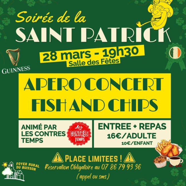 Image 0 : SOIRÉE DE LA SAINT PATRICK