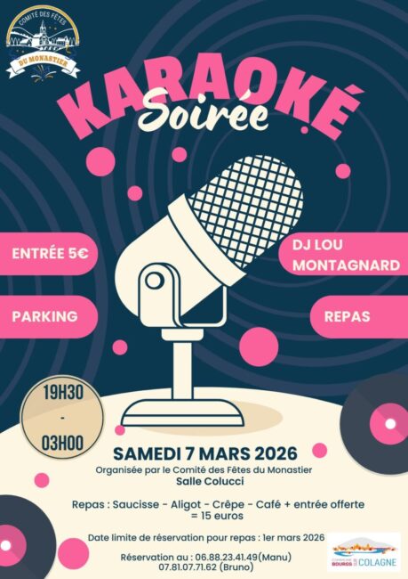 Image 0 : SOIRÉE KARAOKÉ