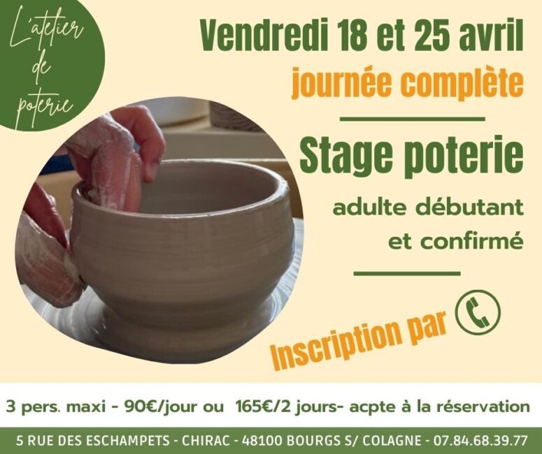 Image 0 : STAGE POTERIE
