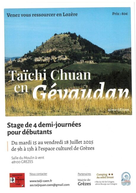 Image 0 : TAICHI CHUAN EN GÉVAUDAN