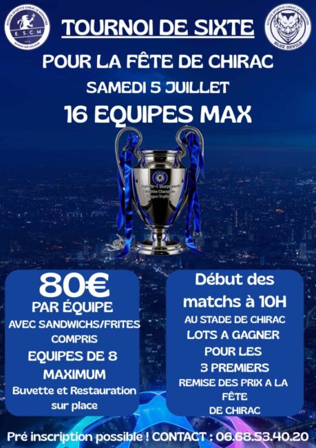 Image 0 : TOURNOI DE SIXTE