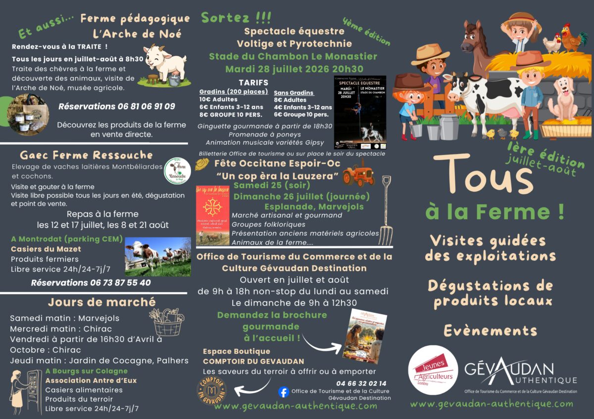 Image 1 : TOUS À LA FERME !