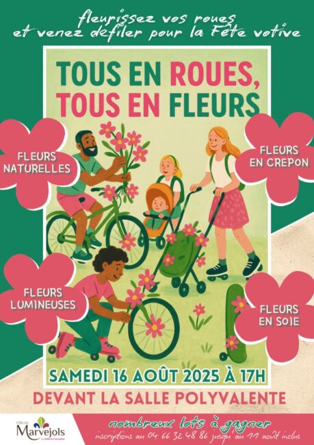 Image 0 : TOUS EN ROUES, TOUS EN FLEURS