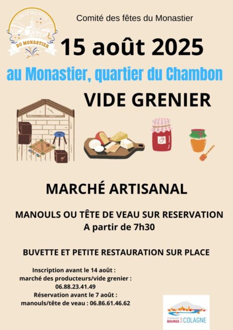 Image 0 : VIDE GRENIER ET MARCHE ARTISANAL