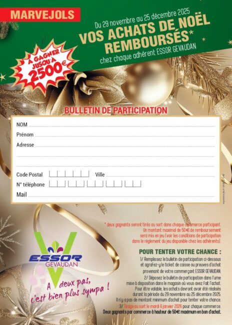 Image 0 : VOS ACHATS DE NOËL REMBOURSÉS