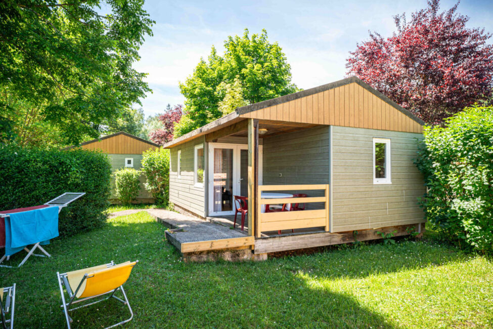 Image 1 : CHALET CAMPING VILLAGE GEVAUDAN AUBRAC - 4 PERSONNES PMR